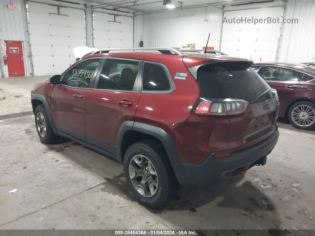 2019 Jeep Cherokee Trailhawk 4x4 Красный vin: 1C4PJMBX5KD481694