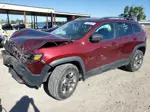 2019 Jeep Cherokee Trailhawk Red vin: 1C4PJMBX6KD141373