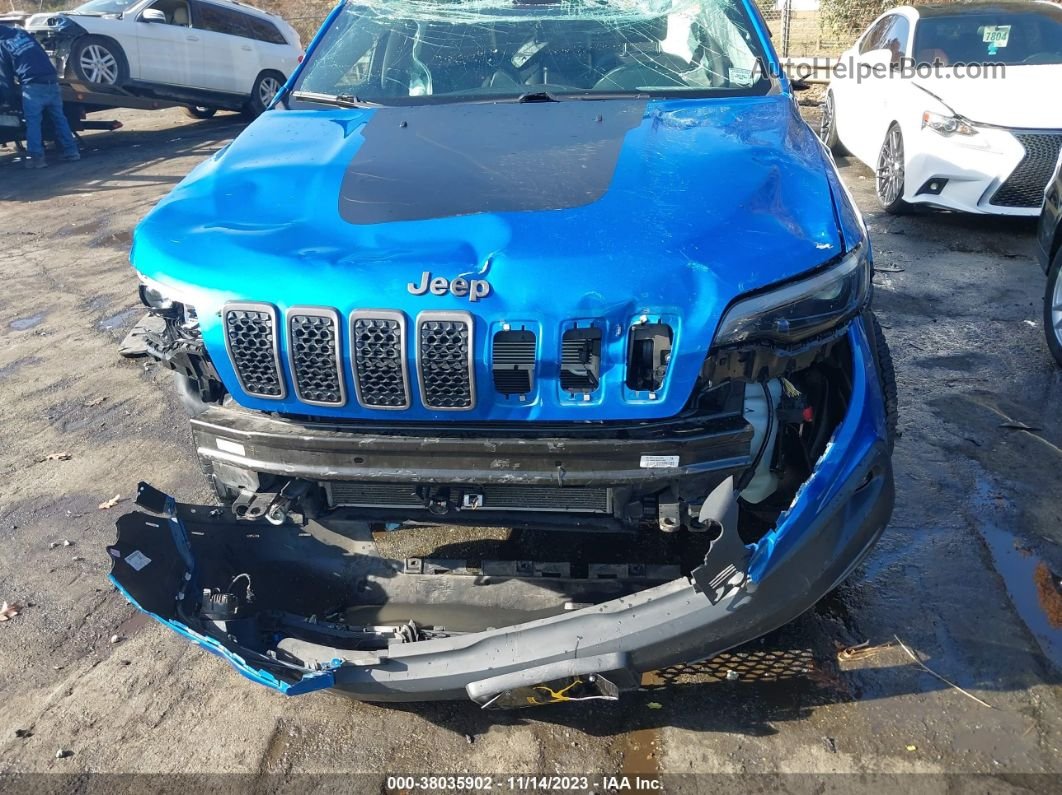2019 Jeep Cherokee Trailhawk Elite 4x4 Синий vin: 1C4PJMBX6KD330556