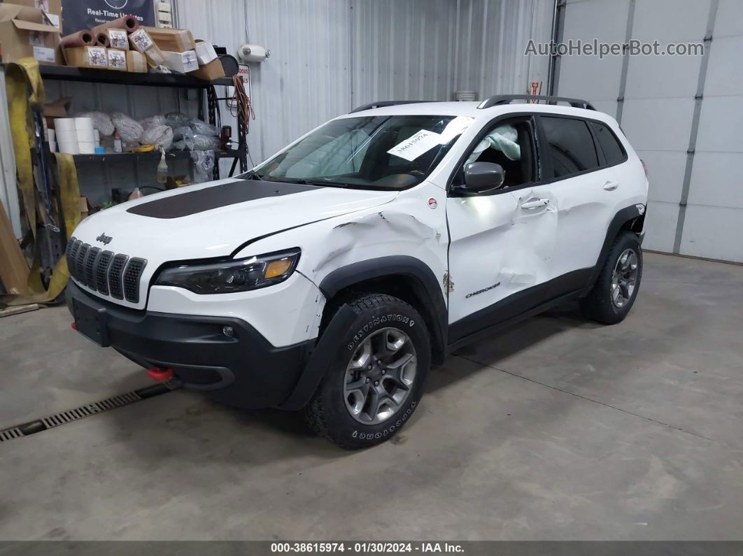 2019 Jeep Cherokee Trailhawk 4x4 Белый vin: 1C4PJMBX6KD469392