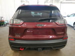 2021 Jeep Cherokee Trailhawk Темно-бордовый vin: 1C4PJMBX6MD162873