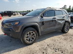 2021 Jeep Cherokee Trailhawk Charcoal vin: 1C4PJMBX6MD216642