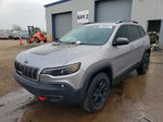 2019 Jeep Cherokee Trailhawk Серый vin: 1C4PJMBX7KD227047