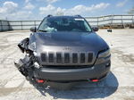 2019 Jeep Cherokee Trailhawk Gray vin: 1C4PJMBX7KD258055