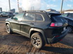 2019 Jeep Cherokee Trailhawk 4x4 Black vin: 1C4PJMBX7KD374923