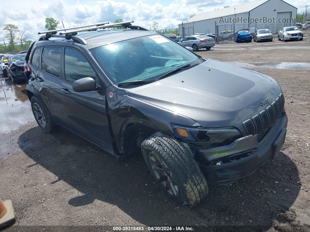 2021 Jeep Cherokee Trailhawk 4x4 Серый vin: 1C4PJMBX7MD146388