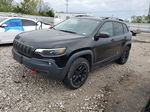 2019 Jeep Cherokee Trailhawk Black vin: 1C4PJMBX8KD103935