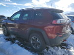 2019 Jeep Cherokee Trailhawk Темно-бордовый vin: 1C4PJMBX8KD374459