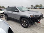 2019 Jeep Cherokee Trailhawk Gray vin: 1C4PJMBX9KD347075