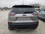 2019 Jeep Cherokee Trailhawk Gray vin: 1C4PJMBX9KD347075