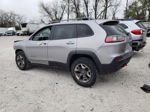 2019 Jeep Cherokee Trailhawk Gray vin: 1C4PJMBX9KD347075