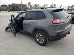 2019 Jeep Cherokee Trailhawk Gray vin: 1C4PJMBX9KD436970