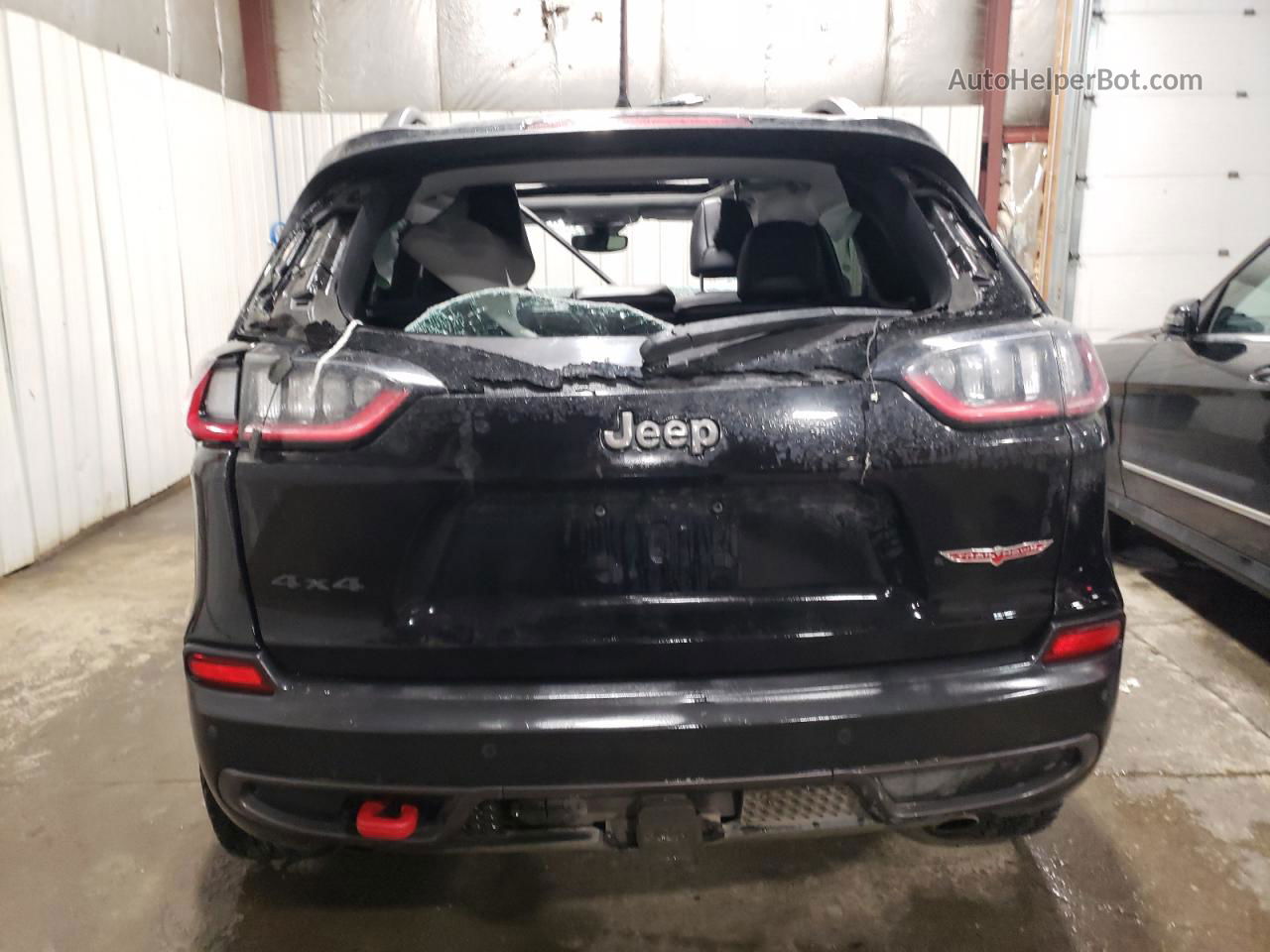 2021 Jeep Cherokee Trailhawk Black vin: 1C4PJMBX9MD201889