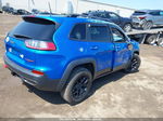 2019 Jeep Cherokee Trailhawk 4x4 Blue vin: 1C4PJMBXXKD246109