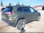 2019 Jeep Cherokee Trailhawk 4x4 Green vin: 1C4PJMBXXKD253576