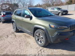 2019 Jeep Cherokee Trailhawk 4x4 Зеленый vin: 1C4PJMBXXKD253576