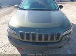 2019 Jeep Cherokee Trailhawk 4x4 Green vin: 1C4PJMBXXKD253576