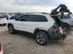 2019 Jeep Cherokee Trailhawk White vin: 1C4PJMBXXKD282513