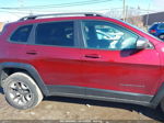 2019 Jeep Cherokee Trailhawk 4x4 Maroon vin: 1C4PJMBXXKD374995