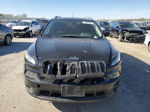 2014 Jeep Cherokee Latitude Черный vin: 1C4PJMCB0EW224535