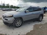 2014 Jeep Cherokee Latitude Gray vin: 1C4PJMCB0EW247667