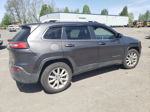 2015 Jeep Cherokee Latitude Угольный vin: 1C4PJMCB0FW508779