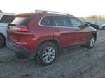 2016 Jeep Cherokee Latitude Maroon vin: 1C4PJMCB0GW187232