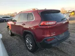 2016 Jeep Cherokee Latitude Maroon vin: 1C4PJMCB0GW187232