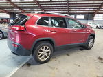 2016 Jeep Cherokee Latitude Maroon vin: 1C4PJMCB0GW203400