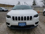 2021 Jeep Cherokee Latitude White vin: 1C4PJMCB0MD181373