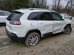 2021 Jeep Cherokee Latitude White vin: 1C4PJMCB0MD181373