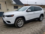 2021 Jeep Cherokee Latitude White vin: 1C4PJMCB0MD181373