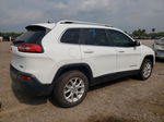 2014 Jeep Cherokee Latitude White vin: 1C4PJMCB1EW231638