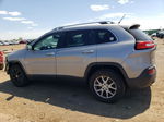 2015 Jeep Cherokee Latitude Серебряный vin: 1C4PJMCB1FW633239