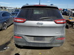 2015 Jeep Cherokee Latitude Silver vin: 1C4PJMCB1FW691920