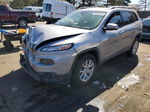 2015 Jeep Cherokee Latitude Silver vin: 1C4PJMCB1FW691920