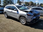 2015 Jeep Cherokee Latitude Silver vin: 1C4PJMCB1FW691920