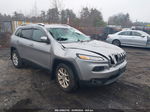 2016 Jeep Cherokee Latitude Gray vin: 1C4PJMCB1GW330334