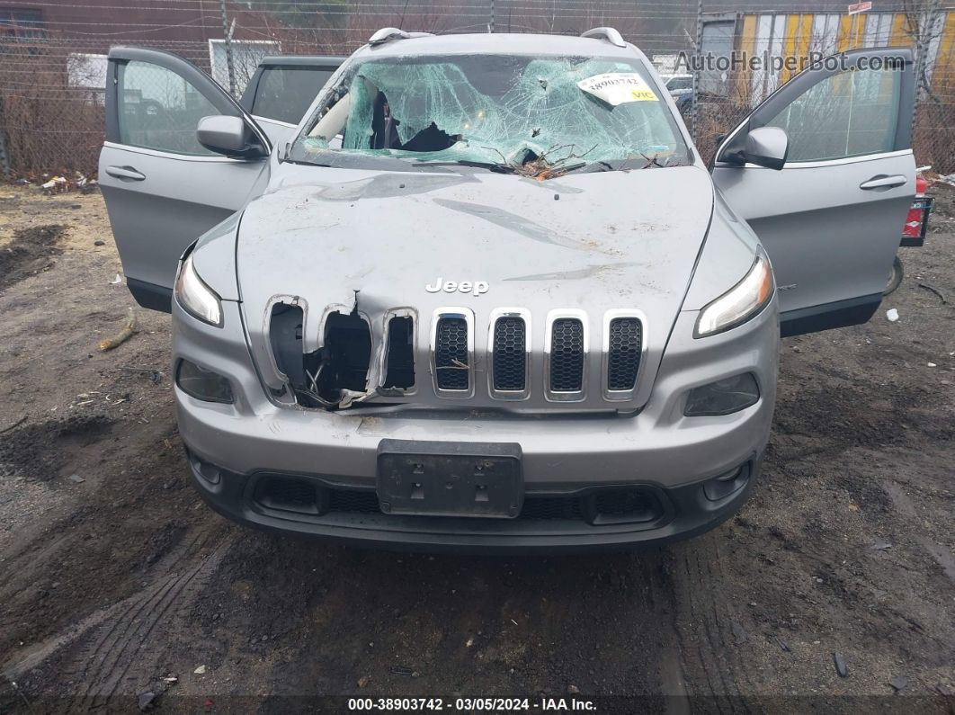 2016 Jeep Cherokee Latitude Серый vin: 1C4PJMCB1GW330334