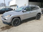 2016 Jeep Cherokee Latitude Silver vin: 1C4PJMCB1GW366797