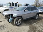 2019 Jeep Cherokee Latitude Silver vin: 1C4PJMCB1KD169861