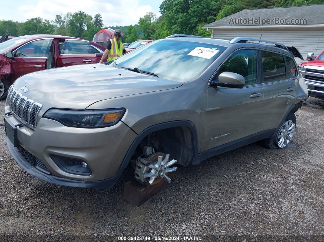 2019 Jeep Cherokee Latitude 4x4 Champagne vin: 1C4PJMCB1KD212109