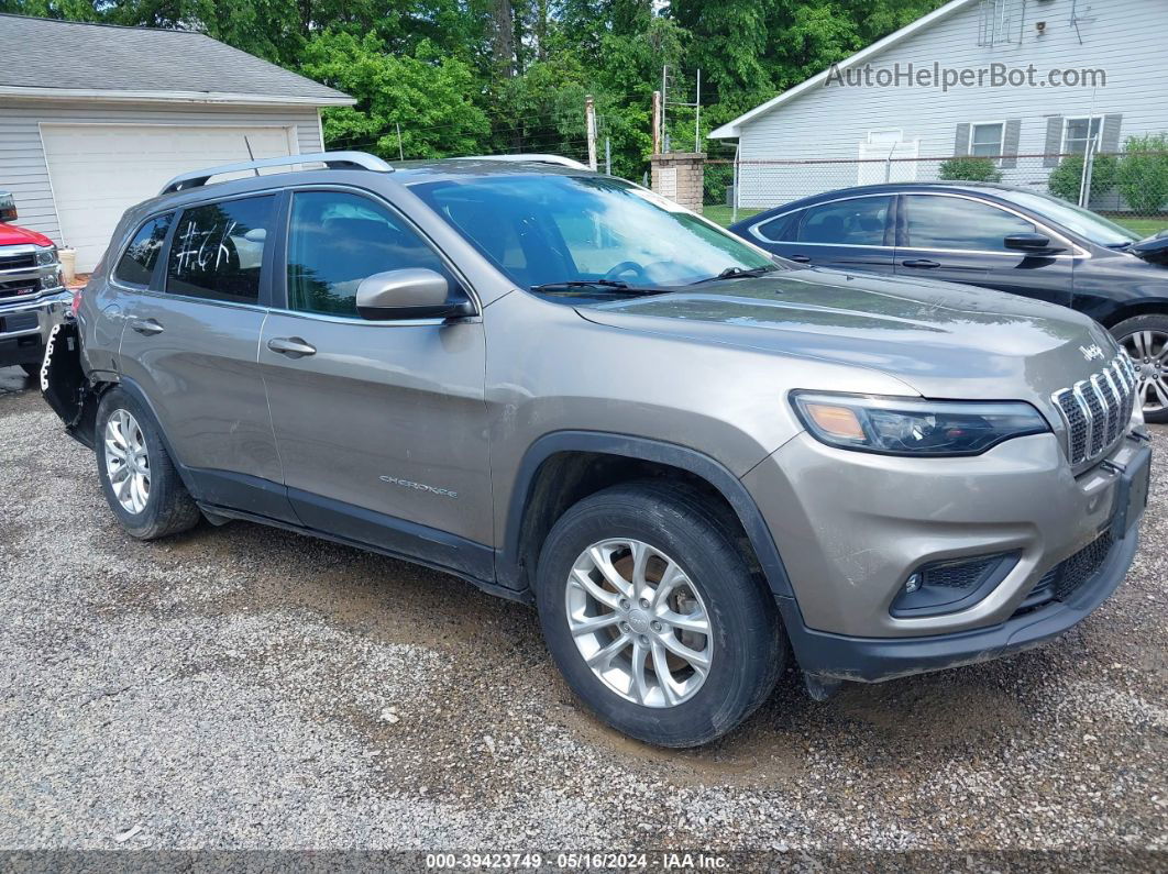 2019 Jeep Cherokee Latitude 4x4 Champagne vin: 1C4PJMCB1KD212109