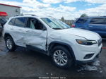 2019 Jeep Cherokee Latitude 4x4 White vin: 1C4PJMCB1KD355786