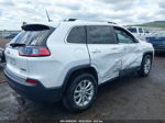 2019 Jeep Cherokee Latitude 4x4 White vin: 1C4PJMCB1KD355786