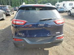 2014 Jeep Cherokee Latitude Синий vin: 1C4PJMCB2EW268536