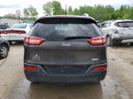 2015 Jeep Cherokee Latitude Gray vin: 1C4PJMCB2FW622525