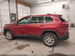 2015 Jeep Cherokee Latitude Red vin: 1C4PJMCB2FW697242