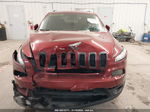 2015 Jeep Cherokee Latitude Red vin: 1C4PJMCB2FW697242