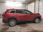 2015 Jeep Cherokee Latitude Red vin: 1C4PJMCB2FW697242